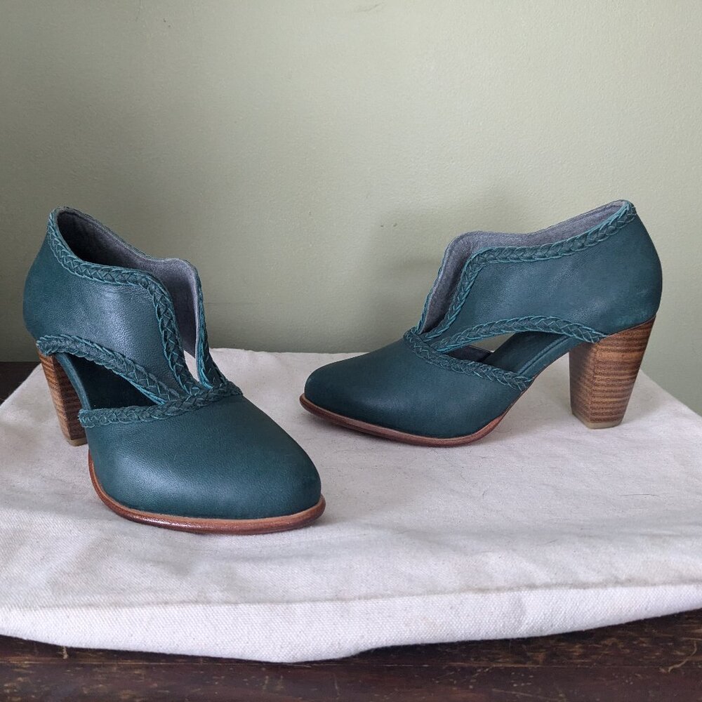 Bali Elf Spirit Walker Leather Booties - Worn Once